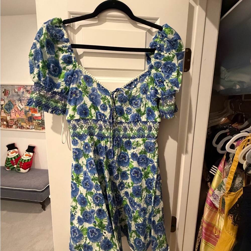 Alice + Olivia Floral Mini Dress
